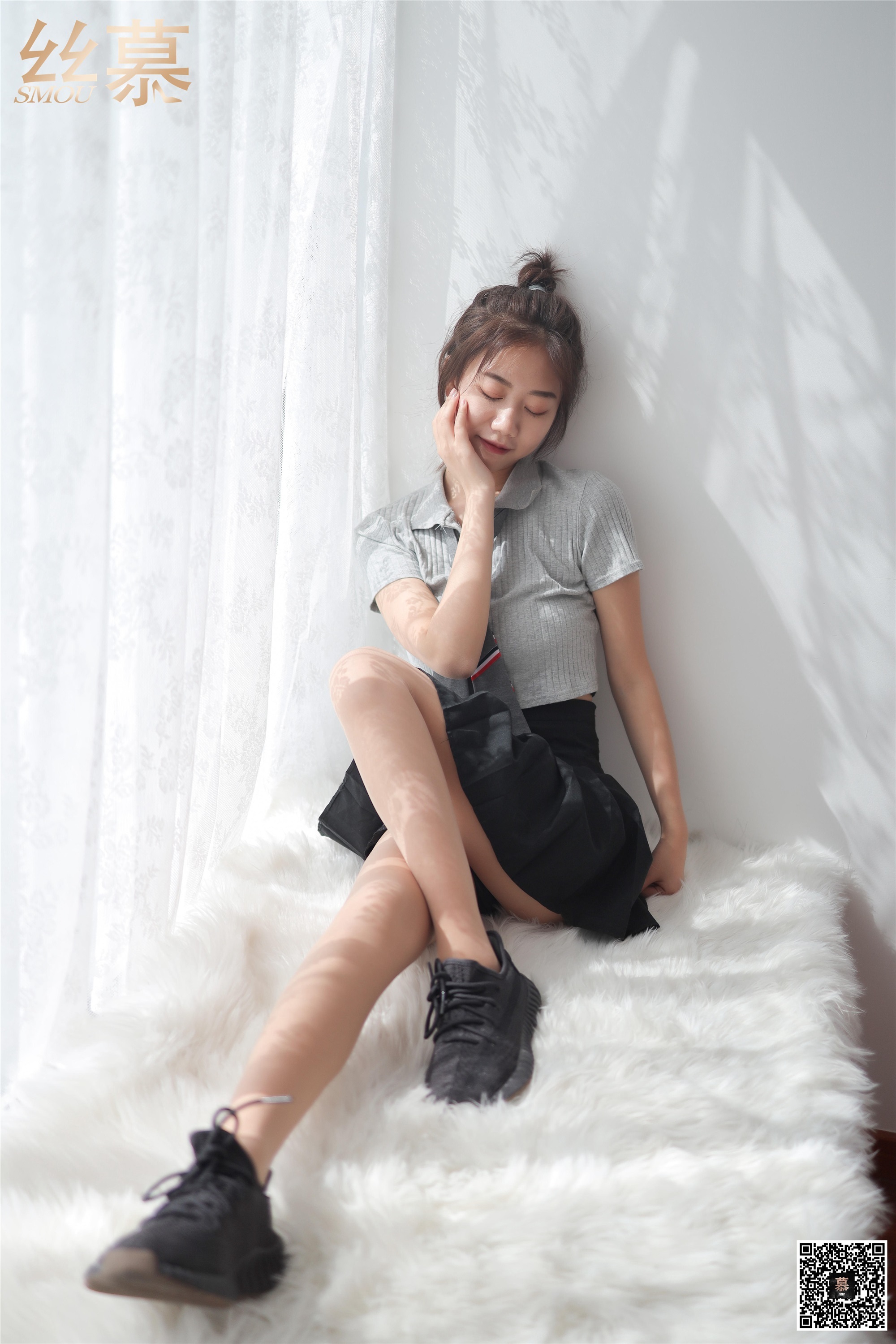 丝慕写真 特写集 TX041《缠在腿上的双丝诱惑-米朵》